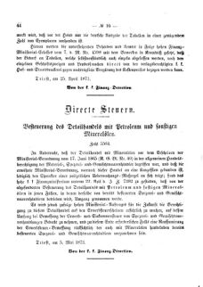 Verordnungsblatt für den Dienstbereich des K.K. Finanzministeriums für die im Reichsrate Vertretenen Königreiche und Länder 18730515 Seite: 2