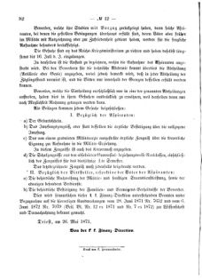 Verordnungsblatt für den Dienstbereich des K.K. Finanzministeriums für die im Reichsrate Vertretenen Königreiche und Länder 18730612 Seite: 4