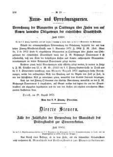 Verordnungsblatt für den Dienstbereich des K.K. Finanzministeriums für die im Reichsrate Vertretenen Königreiche und Länder 18730901 Seite: 2