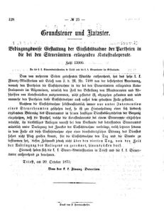 Verordnungsblatt für den Dienstbereich des K.K. Finanzministeriums für die im Reichsrate Vertretenen Königreiche und Länder 18731109 Seite: 2