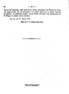 Verordnungsblatt für den Dienstbereich des K.K. Finanzministeriums für die im Reichsrate Vertretenen Königreiche und Länder 18740122 Seite: 6