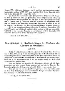 Verordnungsblatt für den Dienstbereich des K.K. Finanzministeriums für die im Reichsrate Vertretenen Königreiche und Länder 18740312 Seite: 3