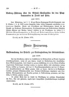 Verordnungsblatt für den Dienstbereich des K.K. Finanzministeriums für die im Reichsrate Vertretenen Königreiche und Länder 18741105 Seite: 2