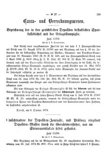 Verordnungsblatt für den Dienstbereich des K.K. Finanzministeriums für die im Reichsrate Vertretenen Königreiche und Länder 18741105 Seite: 3