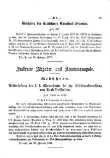 Verordnungsblatt für den Dienstbereich des K.K. Finanzministeriums für die im Reichsrate Vertretenen Königreiche und Länder 18750317 Seite: 3