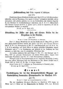 Verordnungsblatt für den Dienstbereich des K.K. Finanzministeriums für die im Reichsrate Vertretenen Königreiche und Länder 18750505 Seite: 3