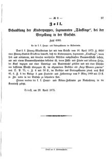 Verordnungsblatt für den Dienstbereich des K.K. Finanzministeriums für die im Reichsrate Vertretenen Königreiche und Länder 18750520 Seite: 7