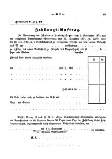 Verordnungsblatt für den Dienstbereich des K.K. Finanzministeriums für die im Reichsrate Vertretenen Königreiche und Länder 18750527 Seite: 11