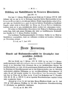 Verordnungsblatt für den Dienstbereich des K.K. Finanzministeriums für die im Reichsrate Vertretenen Königreiche und Länder 18750615 Seite: 2