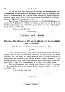 Verordnungsblatt für den Dienstbereich des K.K. Finanzministeriums für die im Reichsrate Vertretenen Königreiche und Länder 18750615 Seite: 4