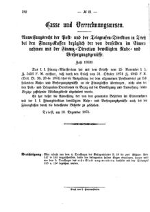 Verordnungsblatt für den Dienstbereich des K.K. Finanzministeriums für die im Reichsrate Vertretenen Königreiche und Länder 18751224 Seite: 4