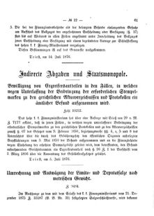 Verordnungsblatt für den Dienstbereich des K.K. Finanzministeriums für die im Reichsrate Vertretenen Königreiche und Länder 18760615 Seite: 3