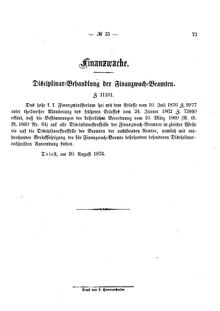 Verordnungsblatt für den Dienstbereich des K.K. Finanzministeriums für die im Reichsrate Vertretenen Königreiche und Länder 18760902 Seite: 3