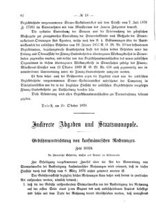 Verordnungsblatt für den Dienstbereich des K.K. Finanzministeriums für die im Reichsrate Vertretenen Königreiche und Länder 18761104 Seite: 4