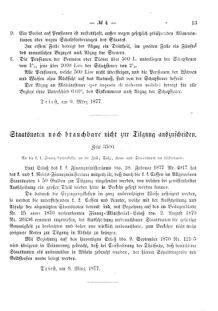 Verordnungsblatt für den Dienstbereich des K.K. Finanzministeriums für die im Reichsrate Vertretenen Königreiche und Länder 18770317 Seite: 3