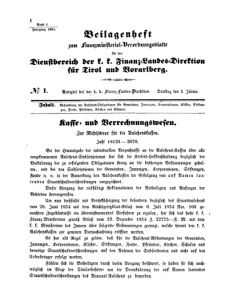 Verordnungsblatt für den Dienstbereich des K.K. Finanzministeriums für die im Reichsrate Vertretenen Königreiche und Länder