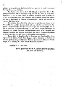 Verordnungsblatt für den Dienstbereich des K.K. Finanzministeriums für die im Reichsrate Vertretenen Königreiche und Länder 18560311 Seite: 2