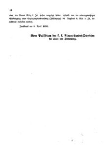 Verordnungsblatt für den Dienstbereich des K.K. Finanzministeriums für die im Reichsrate Vertretenen Königreiche und Länder 18560408 Seite: 2