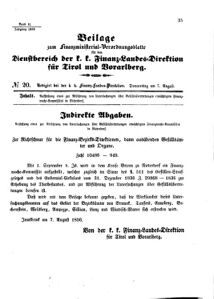 Verordnungsblatt für den Dienstbereich des K.K. Finanzministeriums für die im Reichsrate Vertretenen Königreiche und Länder 18560807 Seite: 3