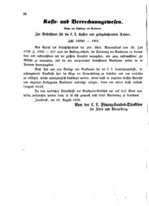 Verordnungsblatt für den Dienstbereich des K.K. Finanzministeriums für die im Reichsrate Vertretenen Königreiche und Länder 18560816 Seite: 2