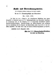 Verordnungsblatt für den Dienstbereich des K.K. Finanzministeriums für die im Reichsrate Vertretenen Königreiche und Länder 18560909 Seite: 2