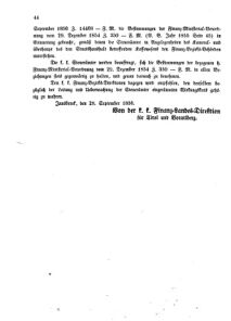 Verordnungsblatt für den Dienstbereich des K.K. Finanzministeriums für die im Reichsrate Vertretenen Königreiche und Länder 18560928 Seite: 2