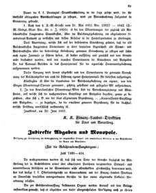 Verordnungsblatt für den Dienstbereich des K.K. Finanzministeriums für die im Reichsrate Vertretenen Königreiche und Länder 18570620 Seite: 3