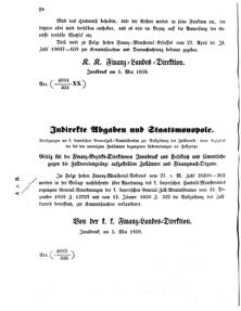 Verordnungsblatt für den Dienstbereich des K.K. Finanzministeriums für die im Reichsrate Vertretenen Königreiche und Länder 18590520 Seite: 2