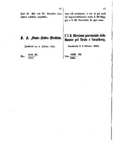 Verordnungsblatt für den Dienstbereich des K.K. Finanzministeriums für die im Reichsrate Vertretenen Königreiche und Länder 18611015 Seite: 2