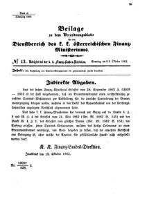 Verordnungsblatt für den Dienstbereich des K.K. Finanzministeriums für die im Reichsrate Vertretenen Königreiche und Länder 18621012 Seite: 3