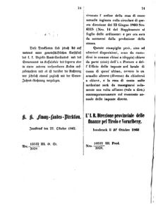 Verordnungsblatt für den Dienstbereich des K.K. Finanzministeriums für die im Reichsrate Vertretenen Königreiche und Länder 18621027 Seite: 2