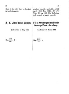 Verordnungsblatt für den Dienstbereich des K.K. Finanzministeriums für die im Reichsrate Vertretenen Königreiche und Länder 18630323 Seite: 3