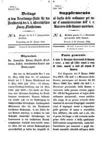 Verordnungsblatt für den Dienstbereich des K.K. Finanzministeriums für die im Reichsrate Vertretenen Königreiche und Länder