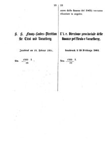 Verordnungsblatt für den Dienstbereich des K.K. Finanzministeriums für die im Reichsrate Vertretenen Königreiche und Länder 18640222 Seite: 4