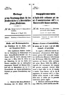 Verordnungsblatt für den Dienstbereich des K.K. Finanzministeriums für die im Reichsrate Vertretenen Königreiche und Länder 18640808 Seite: 5