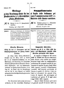 Verordnungsblatt für den Dienstbereich des K.K. Finanzministeriums für die im Reichsrate Vertretenen Königreiche und Länder 18670402 Seite: 3