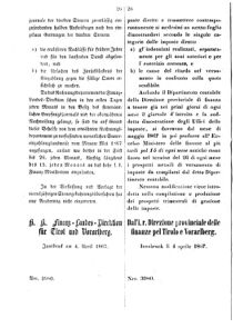 Verordnungsblatt für den Dienstbereich des K.K. Finanzministeriums für die im Reichsrate Vertretenen Königreiche und Länder 18670402 Seite: 4