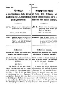 Verordnungsblatt für den Dienstbereich des K.K. Finanzministeriums für die im Reichsrate Vertretenen Königreiche und Länder