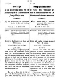 Verordnungsblatt für den Dienstbereich des K.K. Finanzministeriums für die im Reichsrate Vertretenen Königreiche und Länder