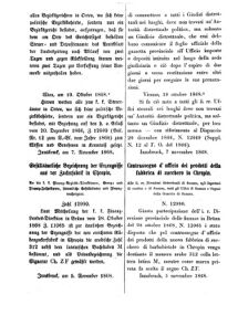 Verordnungsblatt für den Dienstbereich des K.K. Finanzministeriums für die im Reichsrate Vertretenen Königreiche und Länder 18681113 Seite: 2