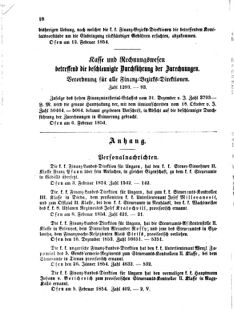 Verordnungsblatt für den Dienstbereich des K.K. Finanzministeriums für die im Reichsrate Vertretenen Königreiche und Länder 18540215 Seite: 2