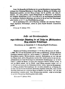 Verordnungsblatt für den Dienstbereich des K.K. Finanzministeriums für die im Reichsrate Vertretenen Königreiche und Länder 18540224 Seite: 2