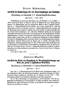 Verordnungsblatt für den Dienstbereich des K.K. Finanzministeriums für die im Reichsrate Vertretenen Königreiche und Länder 18540317 Seite: 5