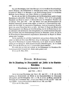 Verordnungsblatt für den Dienstbereich des K.K. Finanzministeriums für die im Reichsrate Vertretenen Königreiche und Länder 18540329 Seite: 2