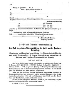 Verordnungsblatt für den Dienstbereich des K.K. Finanzministeriums für die im Reichsrate Vertretenen Königreiche und Länder 18540329 Seite: 6