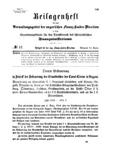 Verordnungsblatt für den Dienstbereich des K.K. Finanzministeriums für die im Reichsrate Vertretenen Königreiche und Länder