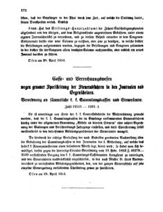 Verordnungsblatt für den Dienstbereich des K.K. Finanzministeriums für die im Reichsrate Vertretenen Königreiche und Länder 18540510 Seite: 6