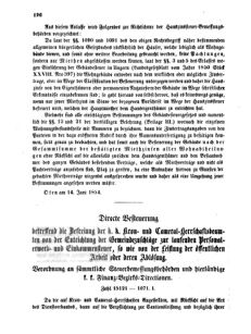 Verordnungsblatt für den Dienstbereich des K.K. Finanzministeriums für die im Reichsrate Vertretenen Königreiche und Länder 18540627 Seite: 2