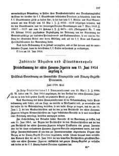 Verordnungsblatt für den Dienstbereich des K.K. Finanzministeriums für die im Reichsrate Vertretenen Königreiche und Länder 18540627 Seite: 3