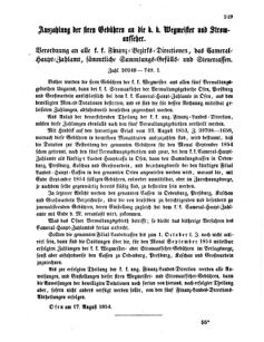 Verordnungsblatt für den Dienstbereich des K.K. Finanzministeriums für die im Reichsrate Vertretenen Königreiche und Länder 18540905 Seite: 3